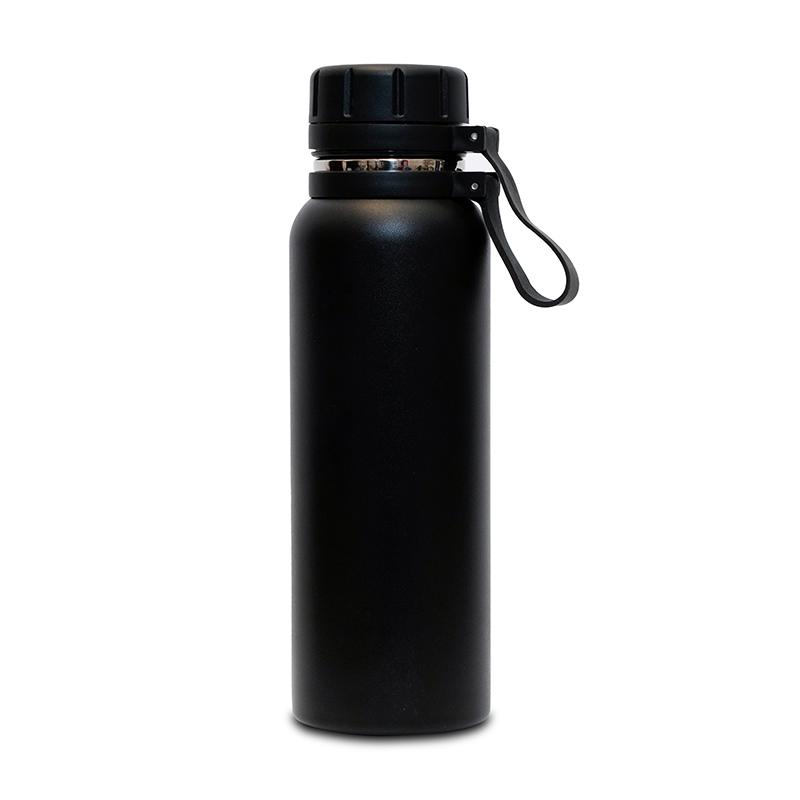 Insulated Thermal Water Bottle black